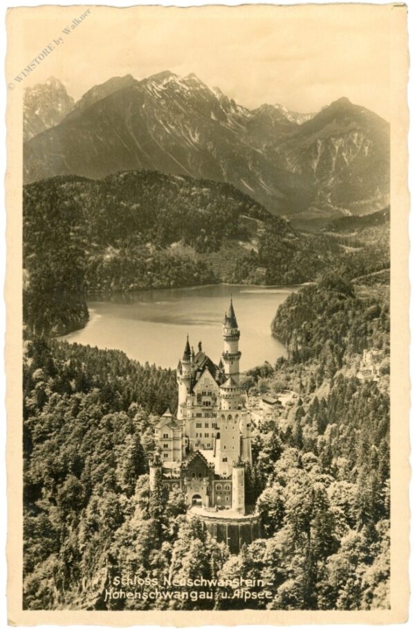 schwangau, schloss neuschwanstein, hohenschwangau und alpsee