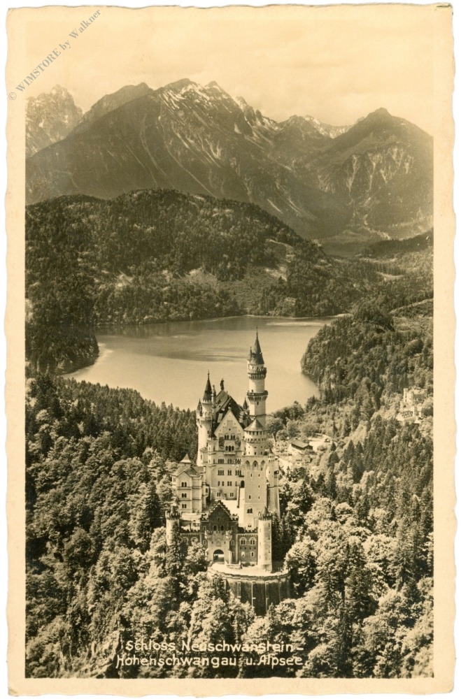schwangau, schloss neuschwanstein, hohenschwangau und alpsee schwangau, schloss neuschwanstein, hohenschwangau und alpsee