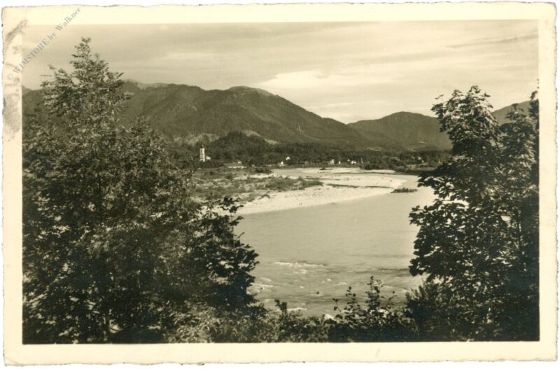 lenggries, ortsansicht lenggries, ortsansicht