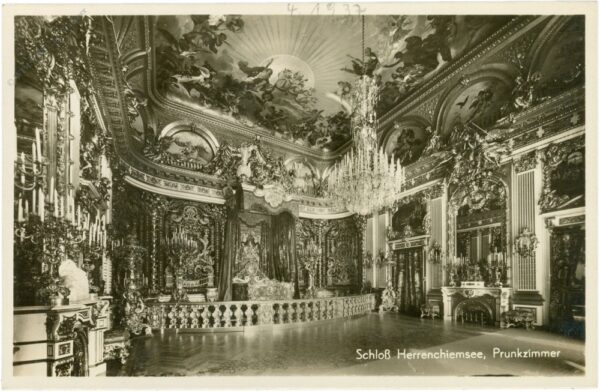 herrenchiemsee, schloss, prunkzimmer