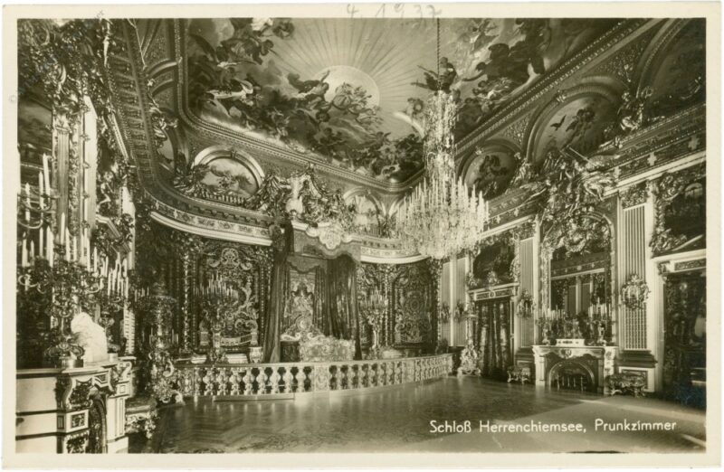 herrenchiemsee, schloss, prunkzimmer herrenchiemsee, schloss, prunkzimmer