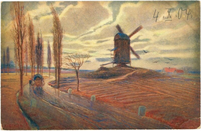 herbstliche landschaft mit mühle herbstliche landschaft mit mühle