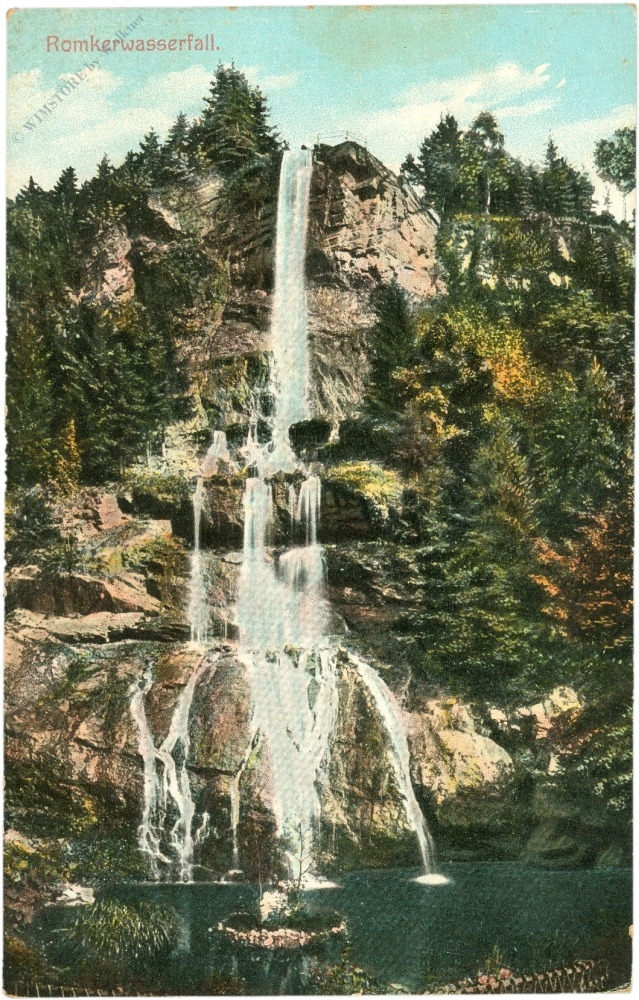 goslar, romkerwasserfall