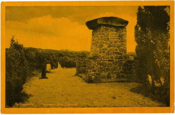 bad fallingbostel, hermann lons denkmal