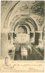 hildesheim, inneres der st. bernwardusgruft