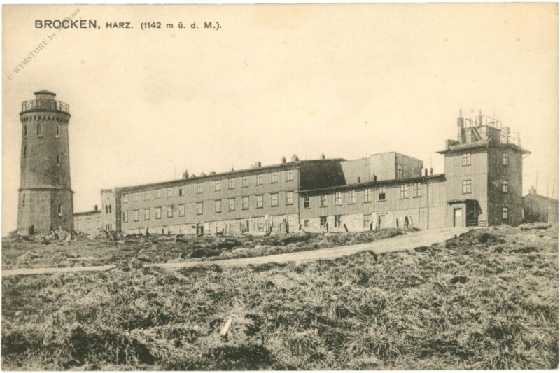brocken, ansicht brocken, ansicht