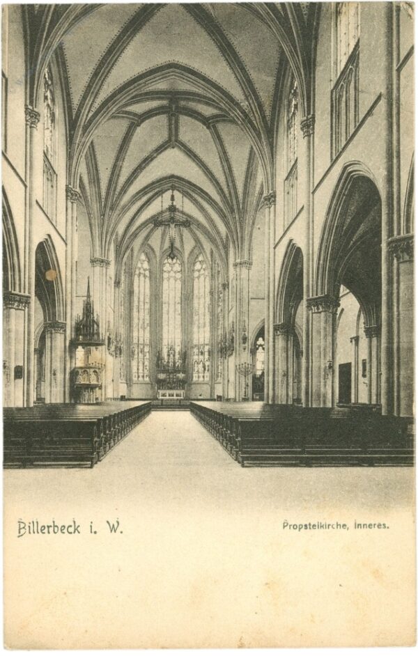billerbeck, probsteikirche, inneres
