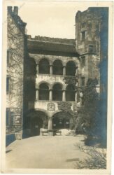 heidelberg, die arkaden im schlosshof