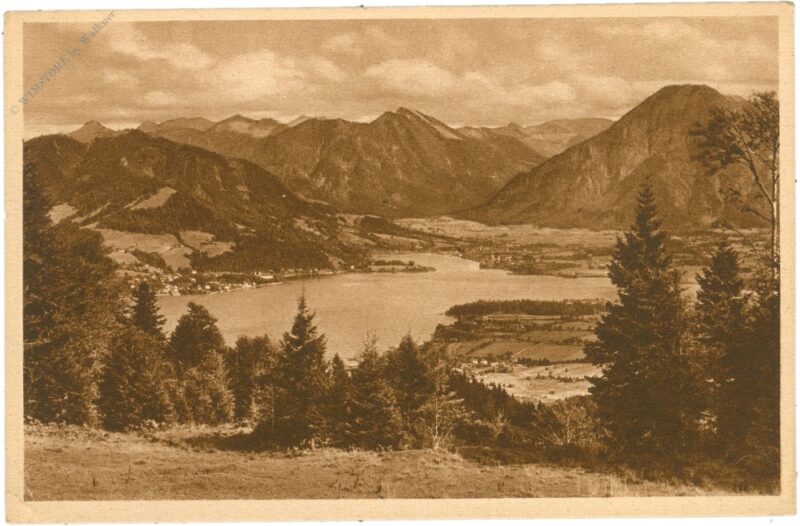 tegernsee, blick auf tegernsee, egern und bad wiessee tegernsee, blick auf tegernsee, egern und bad wiessee