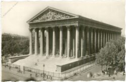 paris, l'eglise de la madeleine