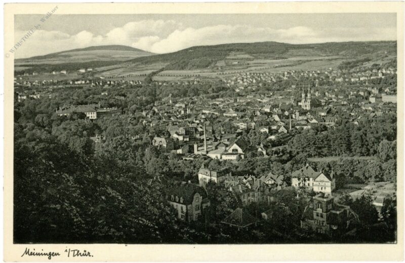 meiningen, ortsansicht meiningen, ortsansicht