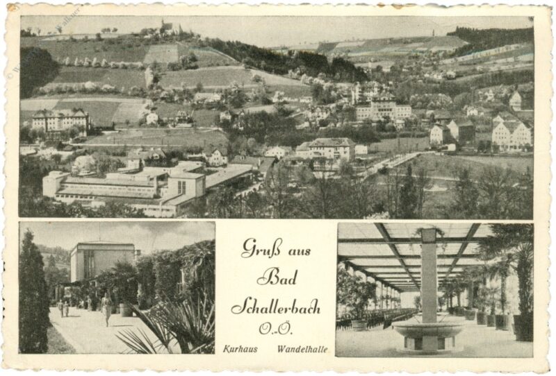 bad schallerbach, multiansicht bad schallerbach, multiansicht