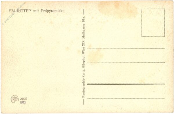 ritten, mit erdpyramiden