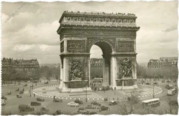 paris, triumpfbogen