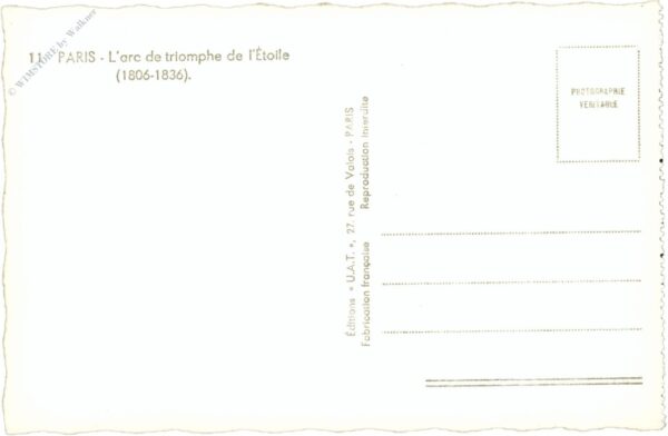 paris, triumpfbogen