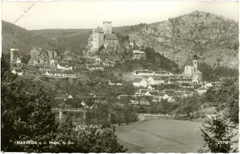hardegg an der thaya, ortsansicht hardegg an der thaya, ortsansicht