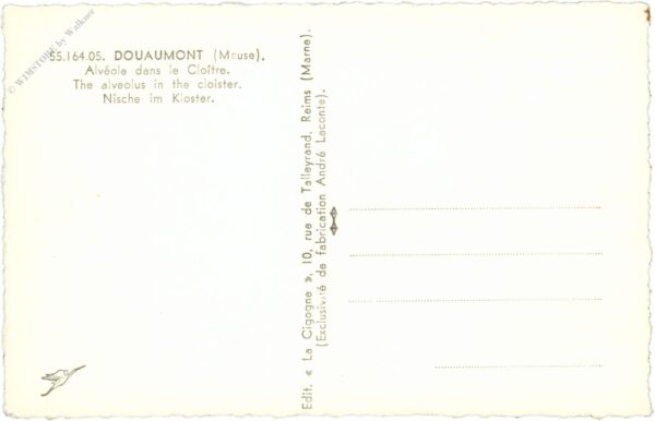 douaumont, nische im kloster
