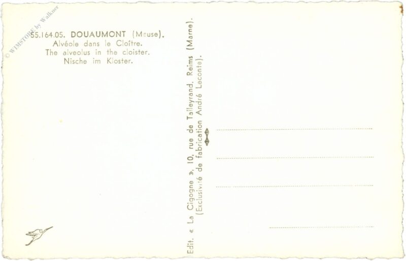 douaumont, nische im kloster