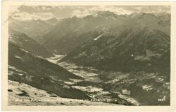 stubaier alpen, blick vom patscherkofel auf die stubaier alpen mit zuckerhütl