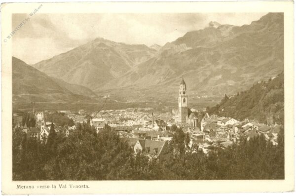 merano, ansicht merano, ansicht