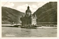 kaub, die pfalz kaub, die pfalz