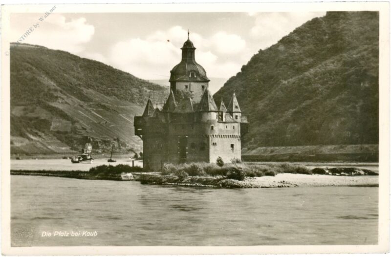 kaub, die pfalz kaub, die pfalz