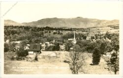 vermont, mt. mansfield and stowe village