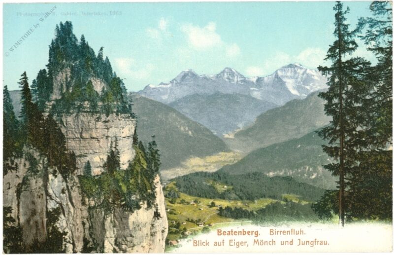 beatenberg, birrenfluh, blick auf eiger, mönch und jungfrau beatenberg, birrenfluh, blick auf eiger, mönch und jungfrau