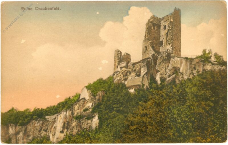 königswinter, ruine drachenfels königswinter, ruine drachenfels