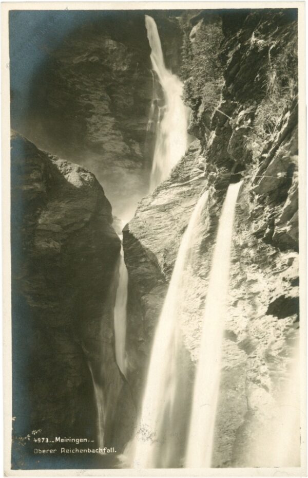 meiringen, oberer reichenbachfall