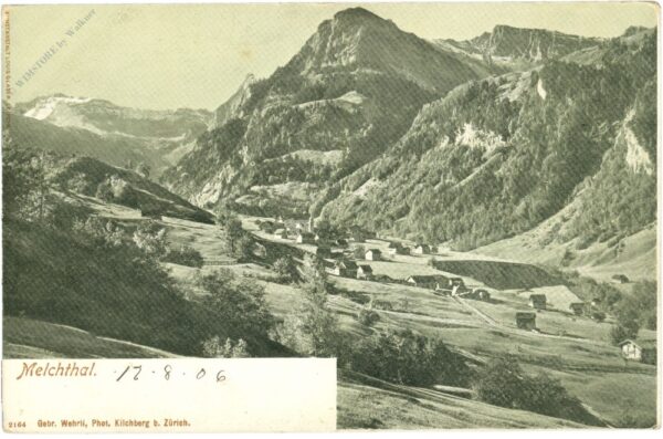 melchtal, ortsansicht melchtal, ortsansicht