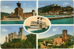 koblenz, multiansicht koblenz, multiansicht
