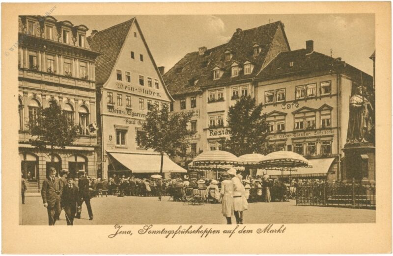 jena, sonntagsfrühschoppen auf dem markt jena, sonntagsfrühschoppen auf dem markt