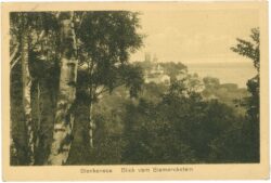 hamburg, blankensee, blick vom bismarckstein