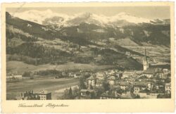 bad hofgastein, ortsansicht