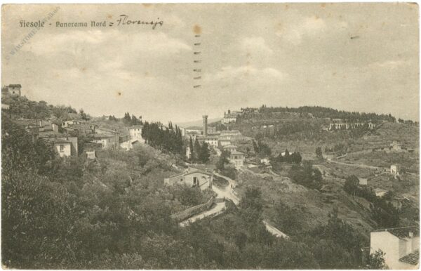 fiesole, panorama nord