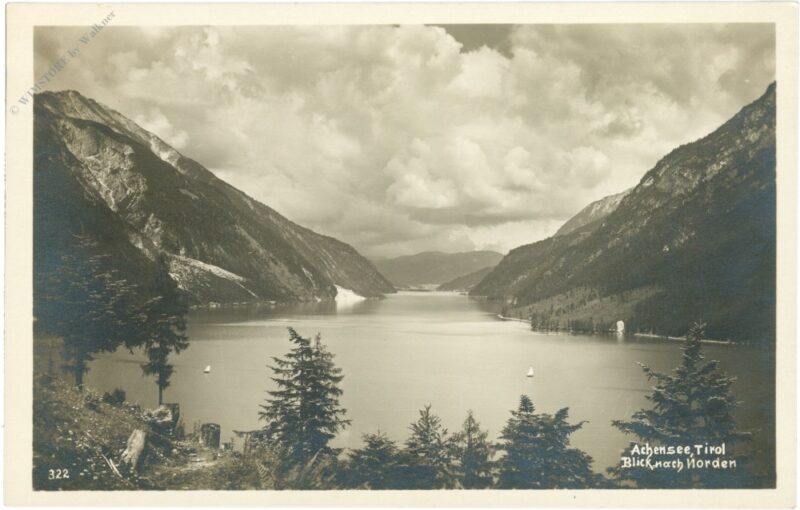 achensee, blick nach norden achensee, blick nach norden
