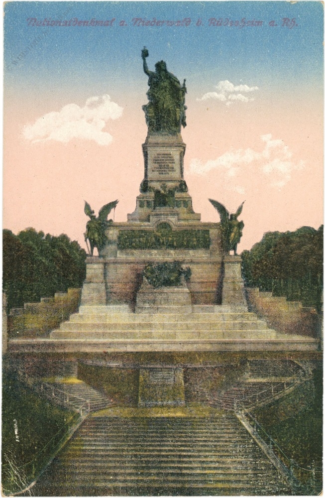 rüdesheim, nationaldenkmal am niederwald rüdesheim, nationaldenkmal am niederwald