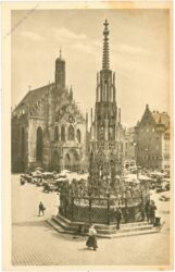 nürnberg, der schöne brunnen