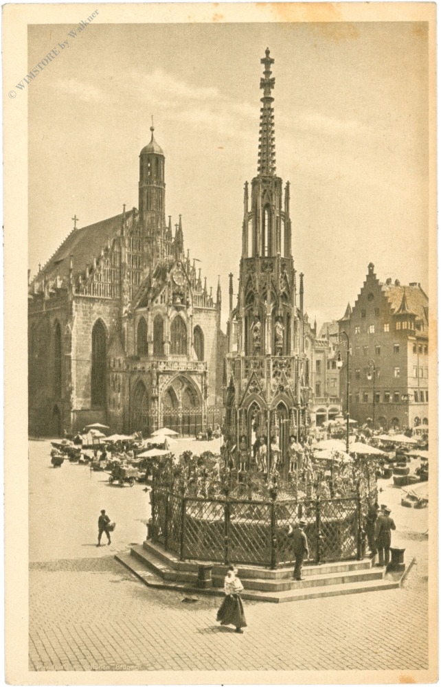 nürnberg, der schöne brunnen nürnberg, der schöne brunnen