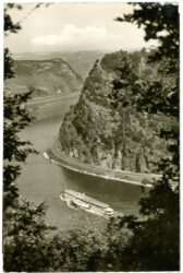 st. goarshausen, der rhein. die loreley