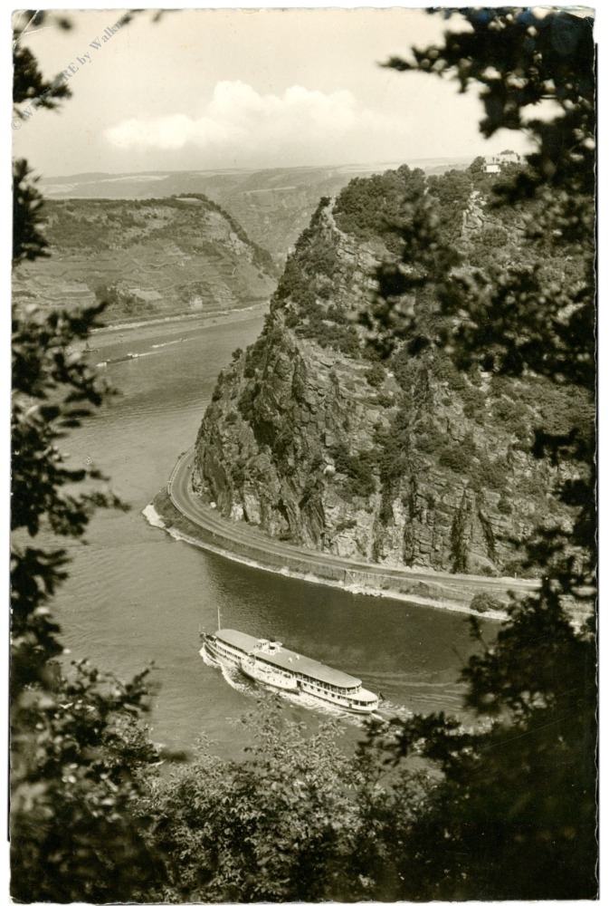 st. goarshausen, der rhein. die loreley st. goarshausen, der rhein. die loreley
