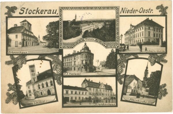 stockerau, multiansicht