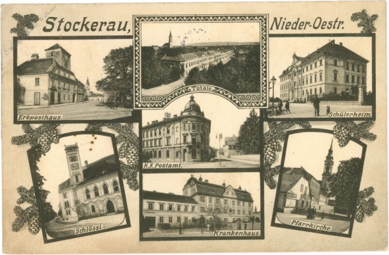 stockerau, multiansicht stockerau, multiansicht