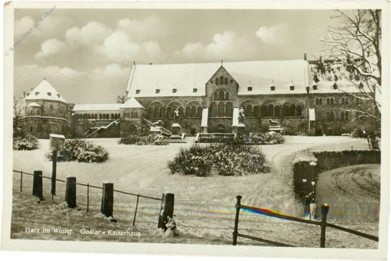 goslar, kaiserhaus, harz im winter
