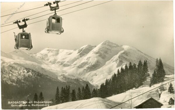 bad gastein, mit stubnerkogel, gondelbahn und radhausberg