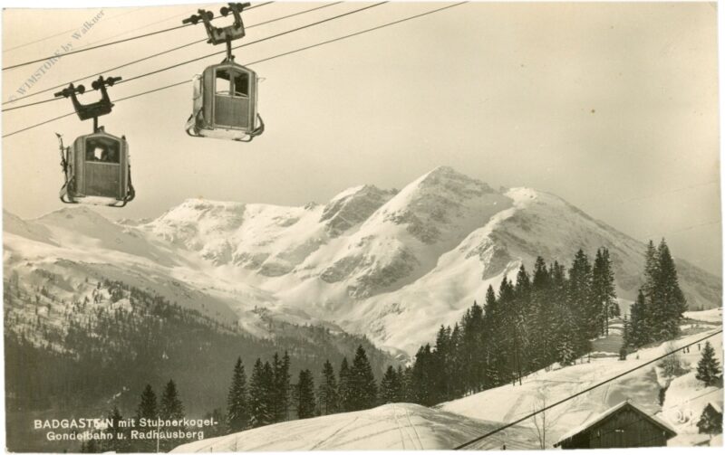 bad gastein, mit stubnerkogel, gondelbahn und radhausberg bad gastein, mit stubnerkogel, gondelbahn und radhausberg