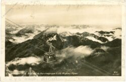 ehrwald, zugspitzbahn, blick auf die berninagruppe und die allgäuer alpen