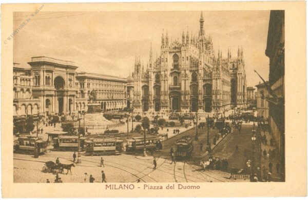 mailand, domplatz