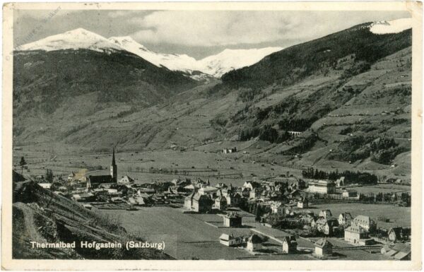 bad hofgastein, ortsansicht